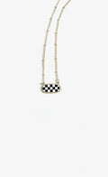 Checkered necklace