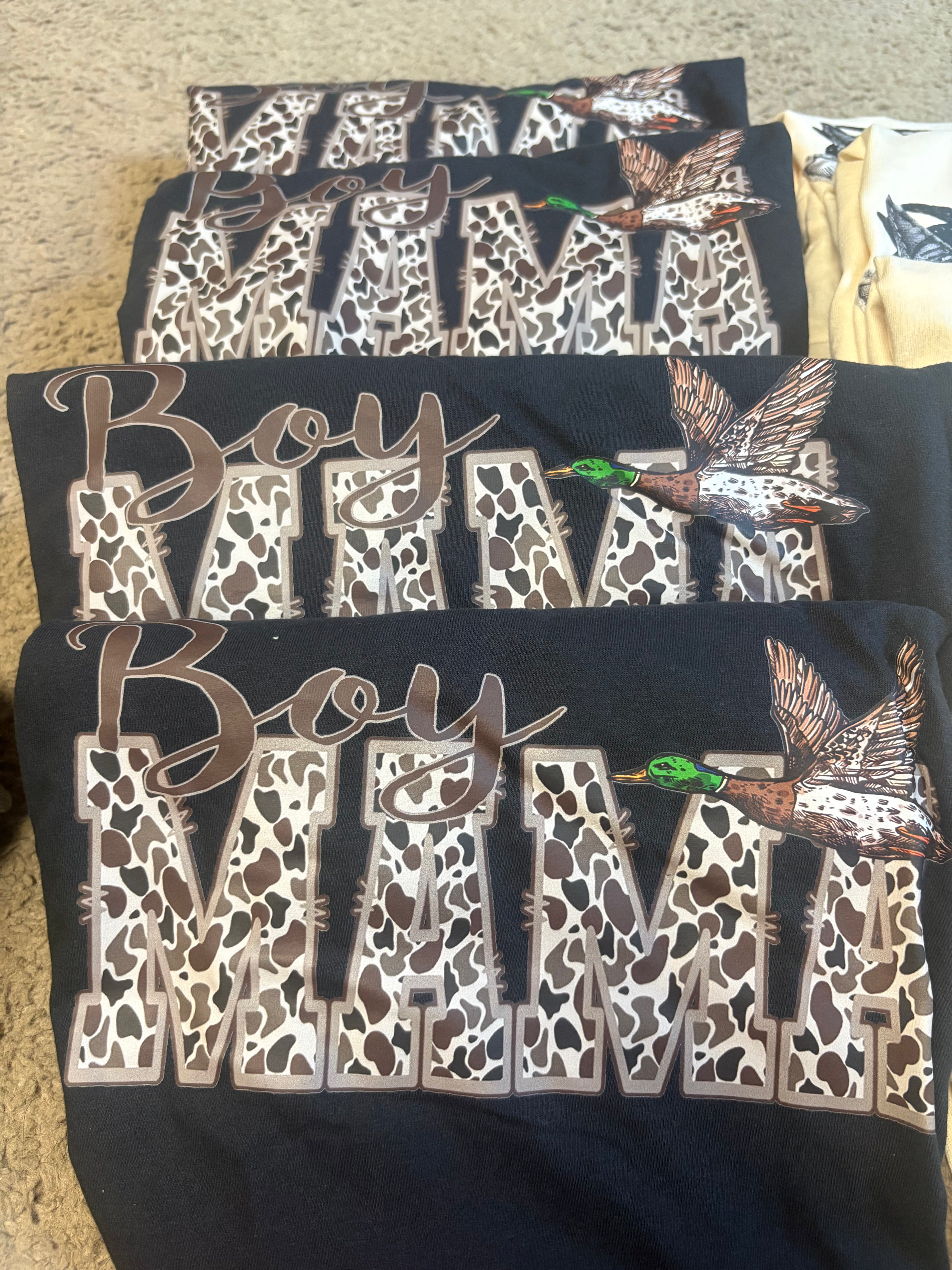 Boy Mama Duck Camo Shirt